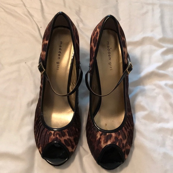 Madden Girl Shoes - Madden girl 8 1/2 Leopard Heels